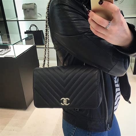 chanel chevron bag mini|chanel statement flap.